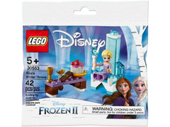 LEGO Disney Frozen 2 Elsa's Winter Throne 30553 diorama view for giftable collection.
