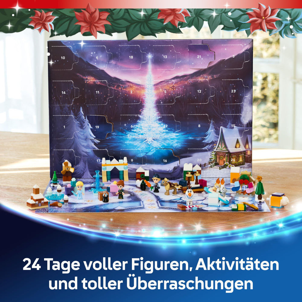 LEGO Disney Frozen Advent Calendar 2025 Kristoff mini-doll for chilly adventures.