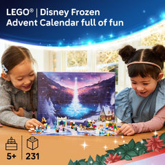 LEGO Disney Frozen Advent Calendar 2025 minidolls Elsa Anna Kristoff for imaginative play