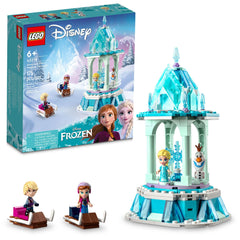 LEGO Disney Frozen carousel ice palace image for imaginative play and display