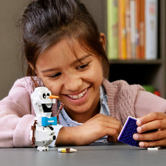 LEGO Disney Frozen II Olaf with blue bow tie for dress up