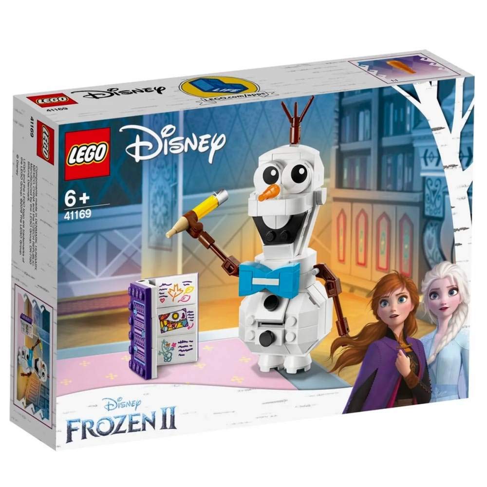 LEGO Disney Frozen II Olaf figure smiling for imaginative play