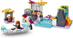 LEGO Disney Frozen river scene supports creative adventures along snowy waters.