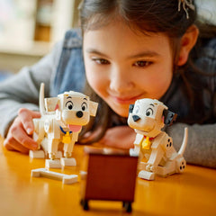 LEGO Disney Lucky and Penny suitable for kids ages 6 and up.