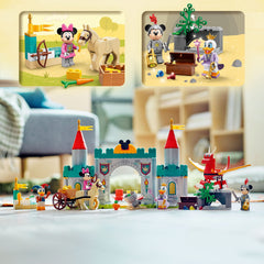 LEGO Disney Mickey and Friends Castle Defenders dragon figure adds dramatic fantasy battles