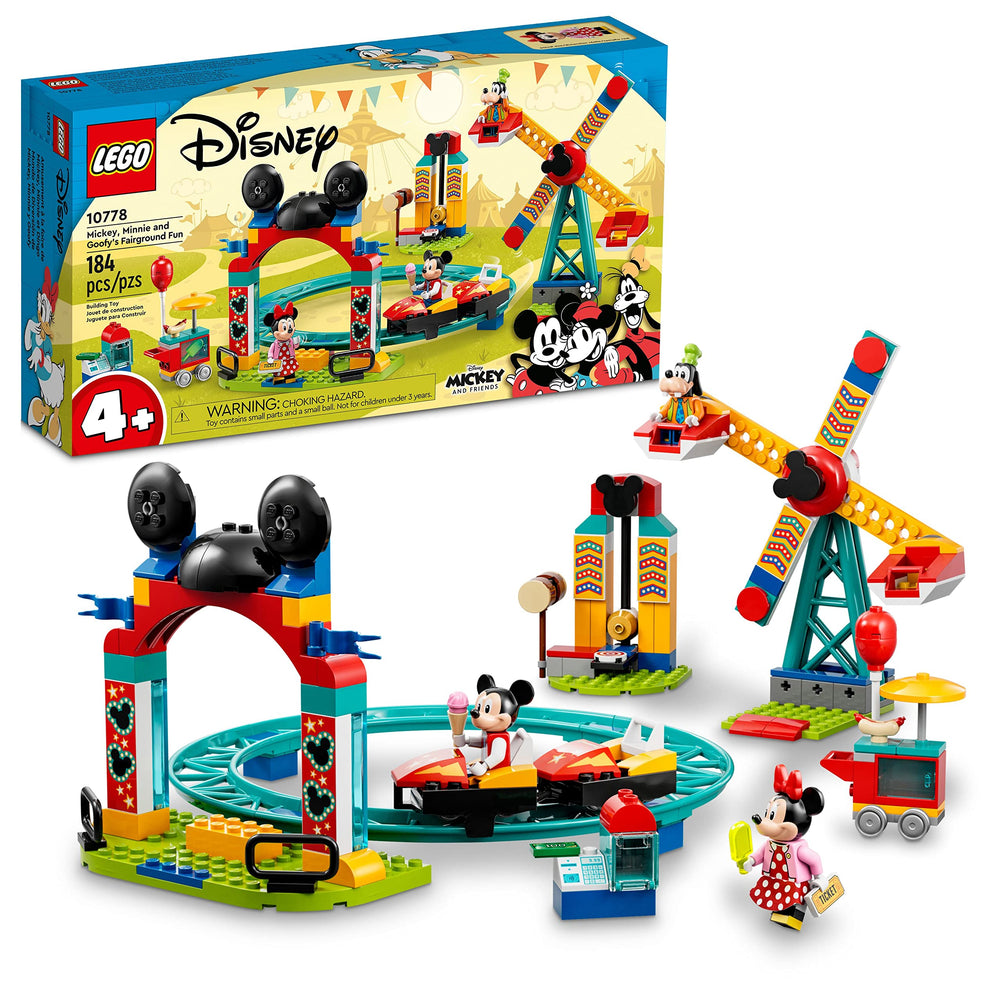 LEGO Disney Mickey fairground Ferris wheel inspires imaginative play and storytelling