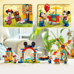 LEGO Disney Mickey fairground mini builds add extra play moments