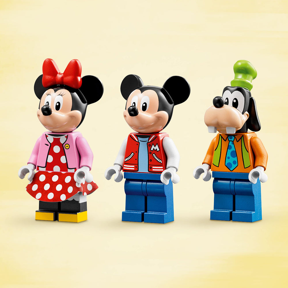 LEGO Disney Mickey Minnie Goofy minifigures enable creative role playing adventures
