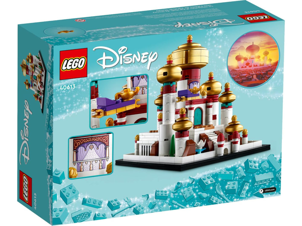 LEGO Disney Palace of Agrabah flying carpet scene encourages imaginative play