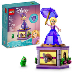 LEGO Disney Princess Twirling Rapunzel 43214 with diamond dress for imaginative play