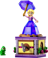 LEGO Disney Princess Twirling Rapunzel 43214 turning key fosters dancing moments