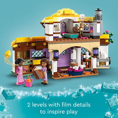 LEGO Disney Wish Asha Cottage four minifigures fuel role-play.