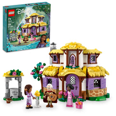 LEGO Disney Wish Asha Cottage front facade invites imaginative play.