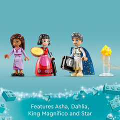 LEGO Disney Wish King Magnifico’s Castle figures support rich storytelling and bonding.