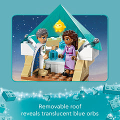 LEGO Disney Wish King Magnifico’s Castle mirrored closet room adds mystery to role play.