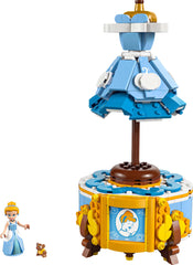 LEGO Display Stand with decor parts enables custom styling.