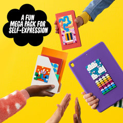 LEGO DOTS colorful tiles offer bold colors for mosaic creativity