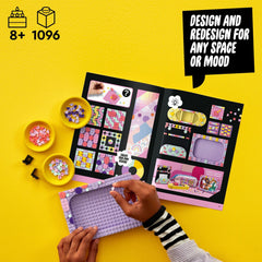 LEGO DOTS note tray extra space and hangers to keep notes stylish