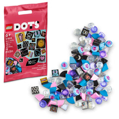 LEGO DOTS Glitter and Shine tiles for customizable bracelets and decor
