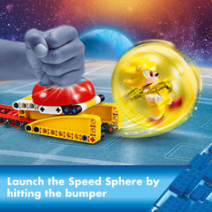 LEGO Dr. Eggman minifigure completes iconic villain presence.