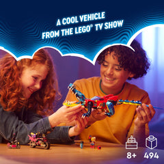 LEGO DREAMZzz Crocodile Car 71458 crocodile-mouth discs add launchable play features