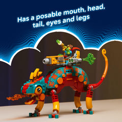 LEGO DREAMZzz Mateo's Fire Chameleon minifigures for rescue missions