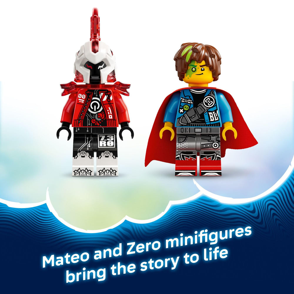 LEGO DREAMZzz Mateo's Fire Chameleon modular boosters expand with other sets