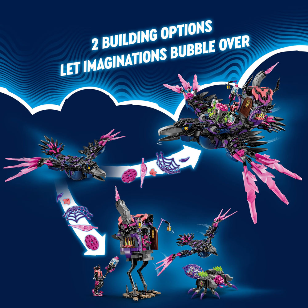 LEGO DREAMZzz Nightmare Creatures trio enables spooky creature adventures