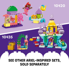 LEGO DUPLO Ariel undersea castle display promotes constructive building and proud display pieces.