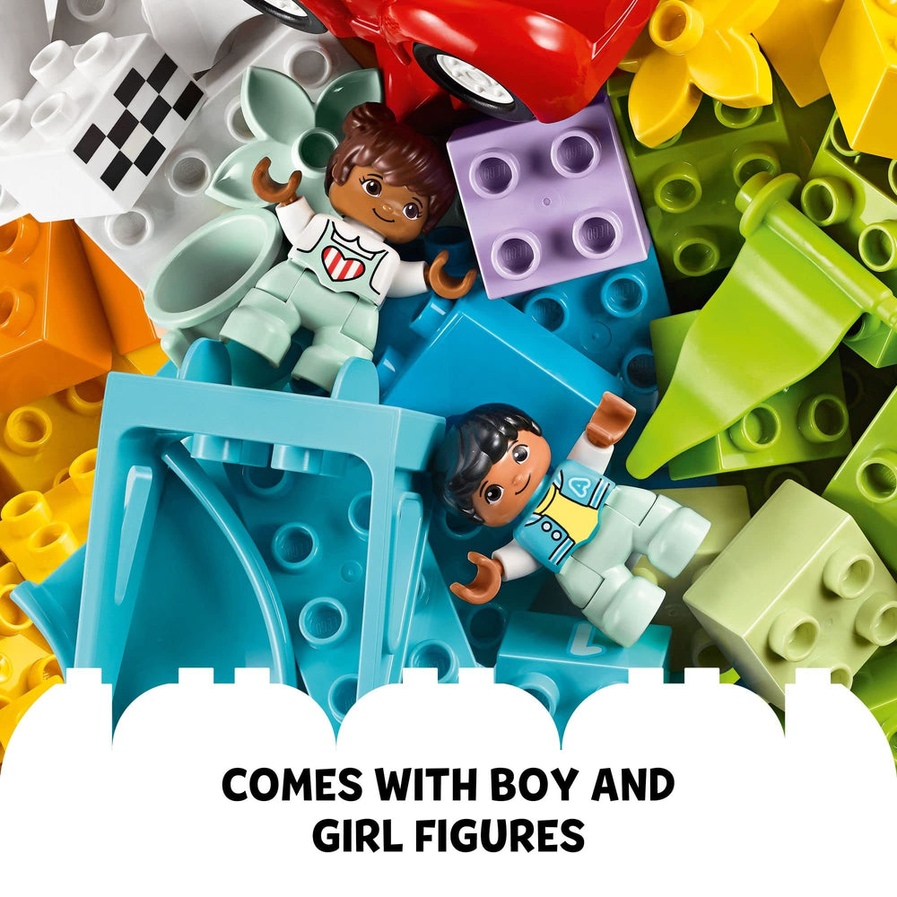 LEGO DUPLO Deluxe Brick Box 10914 number bricks 1-2-3 aid early counting.