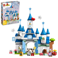 LEGO DUPLO Disney 100 Magic Castle main model inspires imaginative play