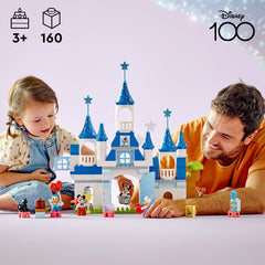LEGO DUPLO Disney 3in1 Magic Castle features Mickey Mouse figure for beloved storytelling adventures.