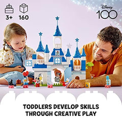 LEGO DUPLO Disney 3in1 Magic Castle with Minnie figure supports creative playtime adventures.