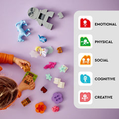 Bruni salamander flame element adds colorful detail for creative storytelling sessions.