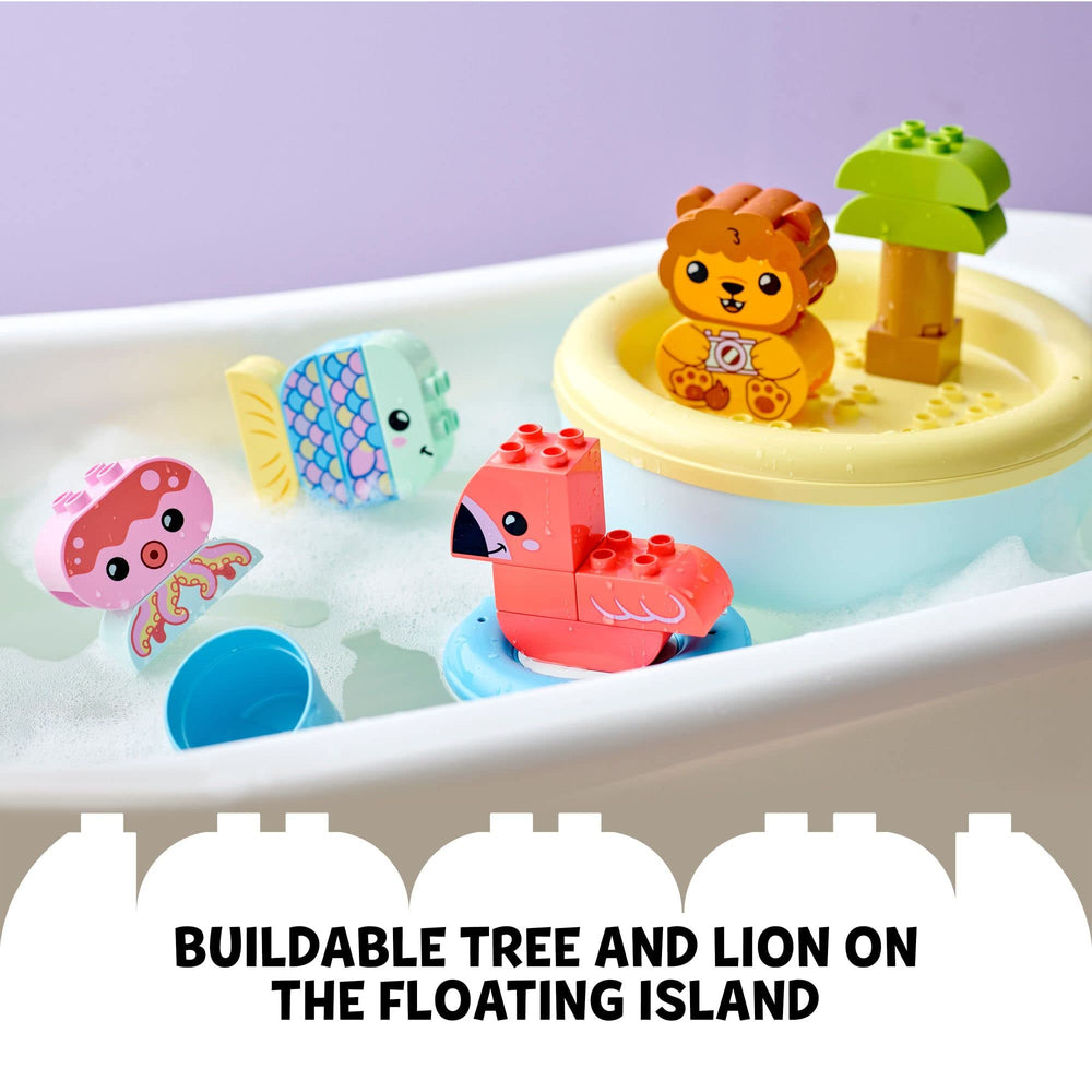 LEGO DUPLO Island with tree 10966 encourages imaginative play