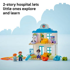 LEGO DUPLO medical syringe and X-ray accessories support realistic, safe pretend play