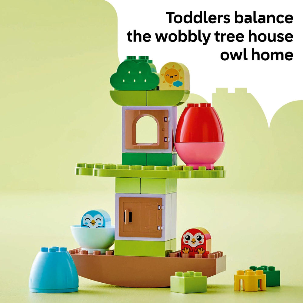 LEGO DUPLO opening eggs promote fine motor skills and sensory exploration.