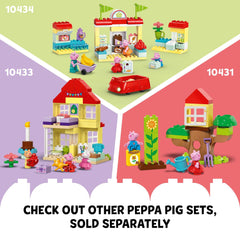 LEGO DUPLO Peppa Pig Boat Trip flippers support hands-on water play and coordination