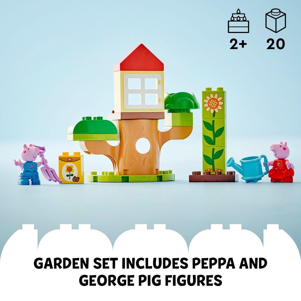 Seed packet included in LEGO DUPLO Peppa Pig garden set for early growth play