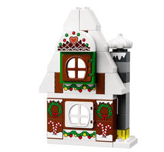 LEGO DUPLO Santa's Gingerbread House 10976 tree with gifts scene fosters role-play