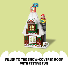 LEGO DUPLO Santa's Gingerbread House Christmas tree enhances festive decorating and pretend gift-giving