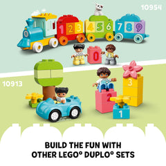 LEGO DUPLO Alphabet Figures invite buddy storytelling during toddler adventures.