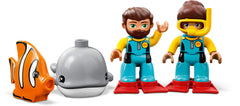 LEGO DUPLO Town Submarine Adventure compact set fits toddler hands