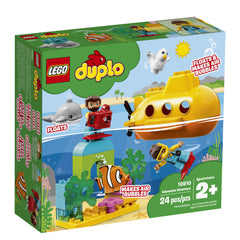 LEGO DUPLO Town Submarine Adventure seagull figure adds coastal scene details
