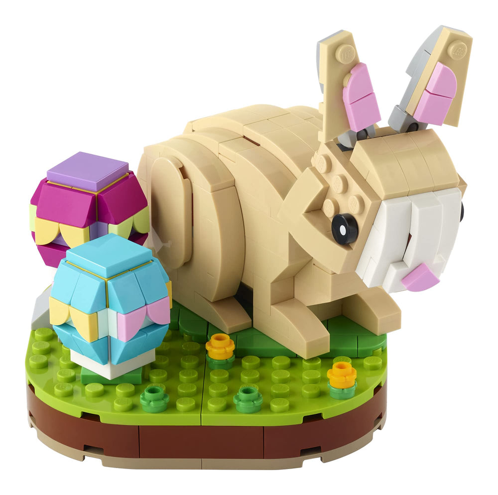 LEGO Easter Bunny 40463 posable head and ears invite interactive building