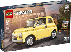 LEGO Fiat 500 10271 engine detail showcasing mechanical accuracy