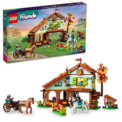 LEGO Friends Autumns Horse Stable front view for creative playtime