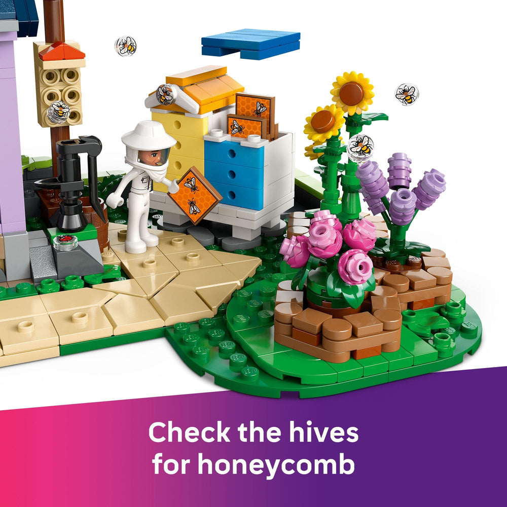 LEGO Friends Beekeepers’ House minidolls Paisley and Aliya for adventures
