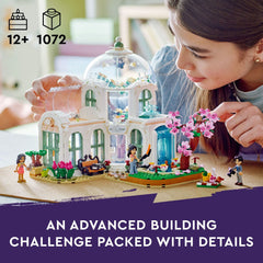 LEGO Friends Botanical Garden exotic plants detail inspires learning about real species