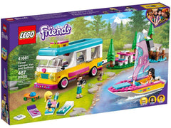 LEGO Friends forest camper van exterior for outdoor pretend play